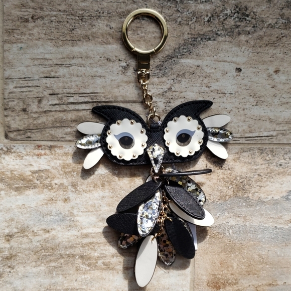 ♠️Kate Spade♠️ Owl Keychain/FOB - Picture 2 of 8